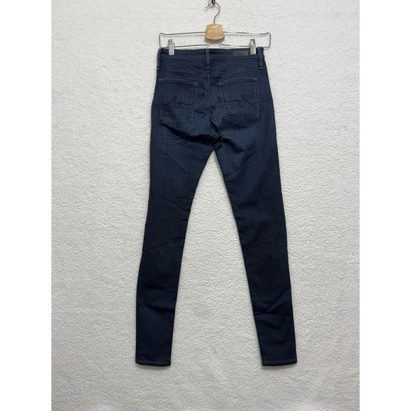 Adriano Goldschmied The Farrah Skinny High Rise Jeans Dark Wash Women Size 26R - Picture 3 of 9
